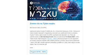 Zveme vás na týden mozku