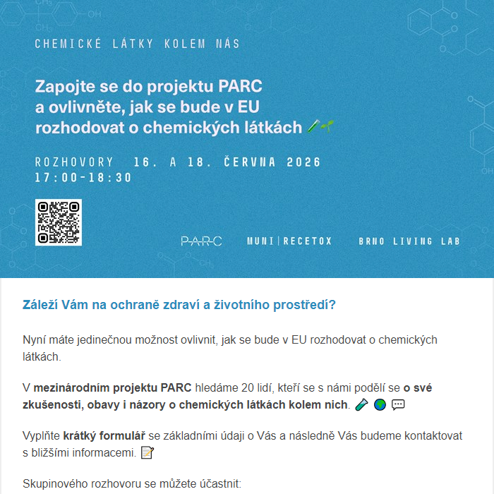 Pomozte chránit zdraví a životní prostředí!