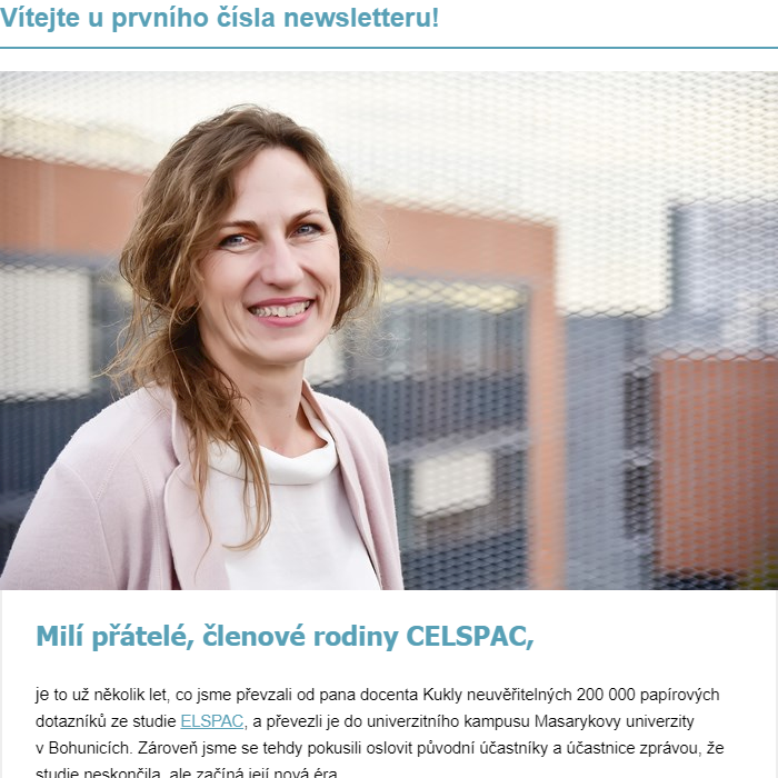 ELSPAC se změnil na CELSPAC