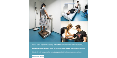 Poslední možnost zapojit se do studie Young Adults!